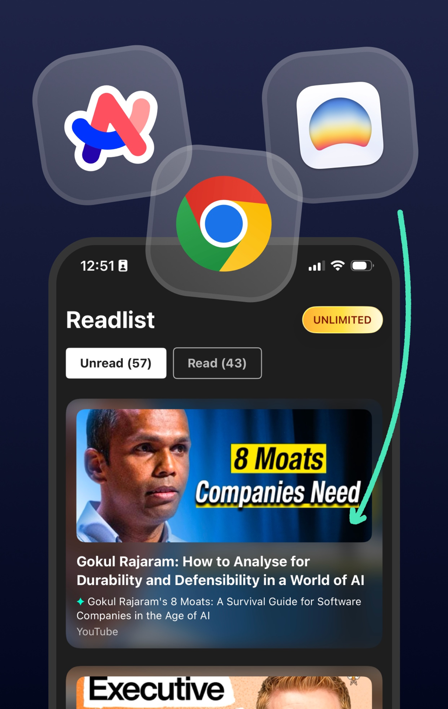Save on desktop. Read on mobile.